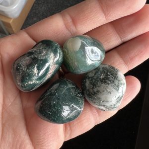 Mozz Agate Tumbles