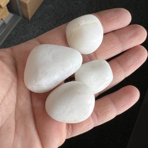 Snow Quartz Tumbles