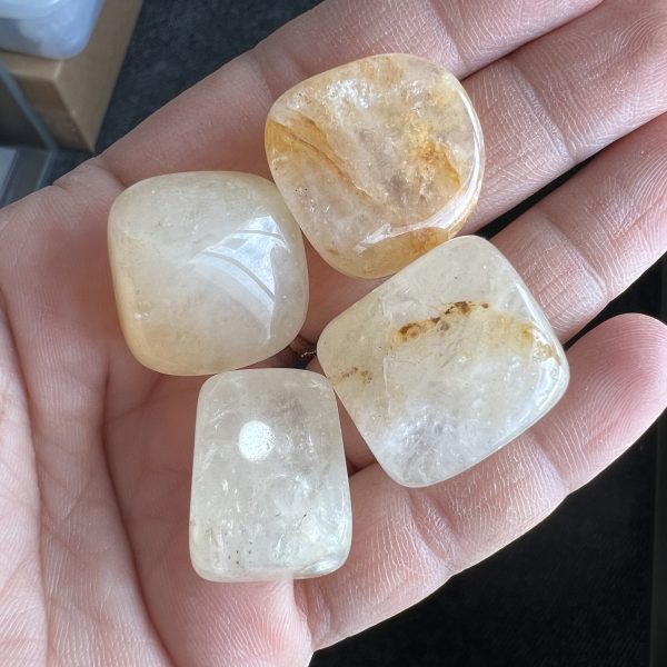 Golden Healer Quartz Tumbles