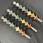 Seven Chakra Hexagon Wand