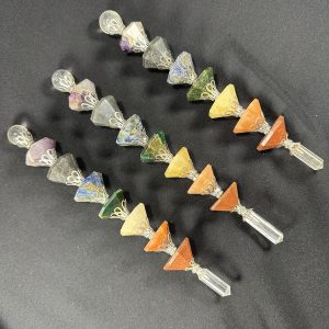 Seven Chakra Hexagon Wand