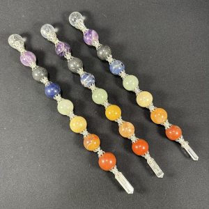 Seven Chakra Sphere Wand