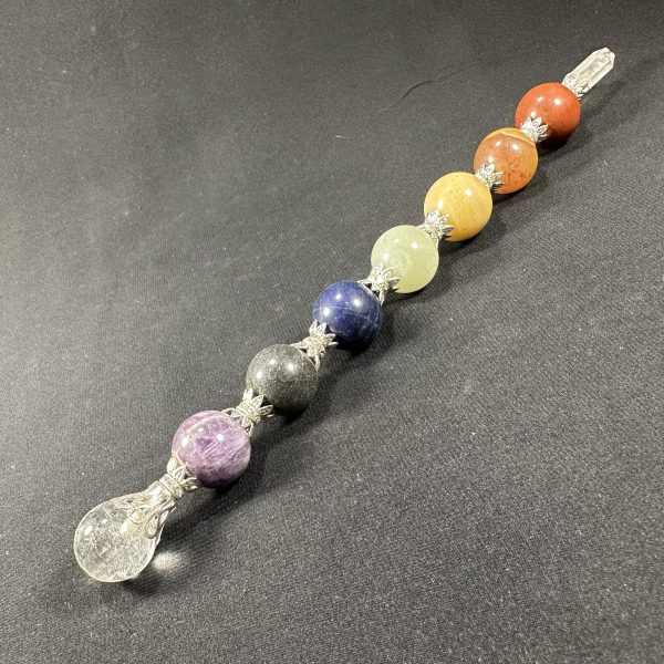 Seven Chakra Sphere Wand