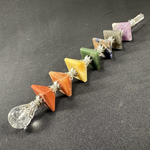 Seven Chakra Pyramid Wand