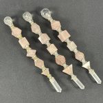 Rose Quartz Geometry Wand