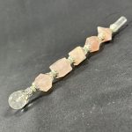Rose Quartz Geometry Wand