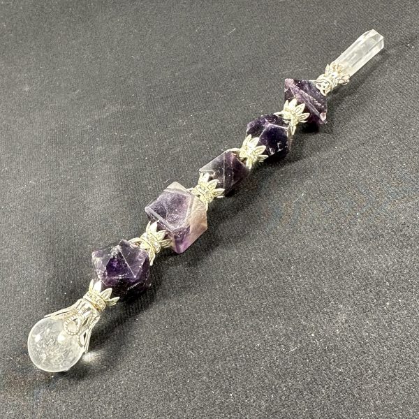 Amethyst Geometry Wand