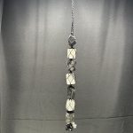 Tourmaline + Selenite Combo Macrame Decor Hanging
