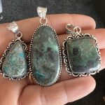 Chrysocolla Pendant
