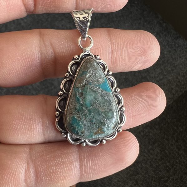 Chrysocolla Pendant