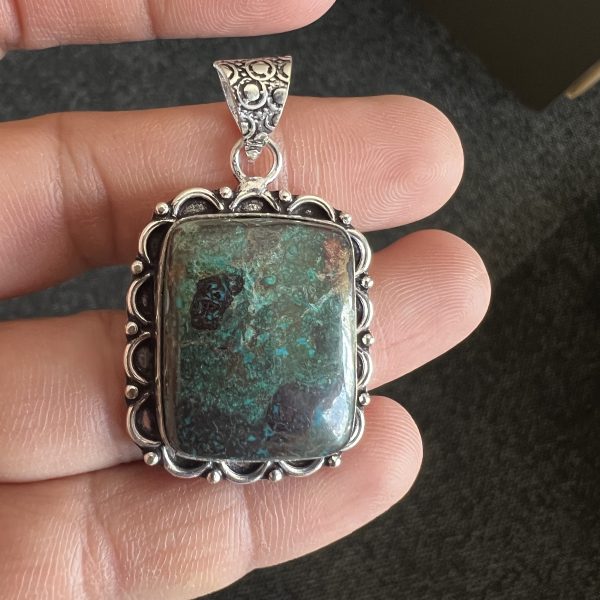 Chrysocolla Pendant