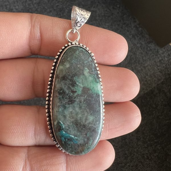 Chrysocolla Pendant