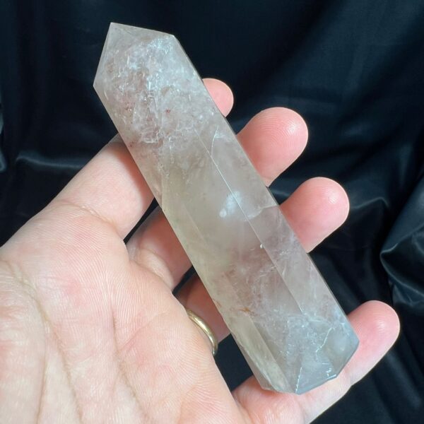 Smoky Fire Quartz Point