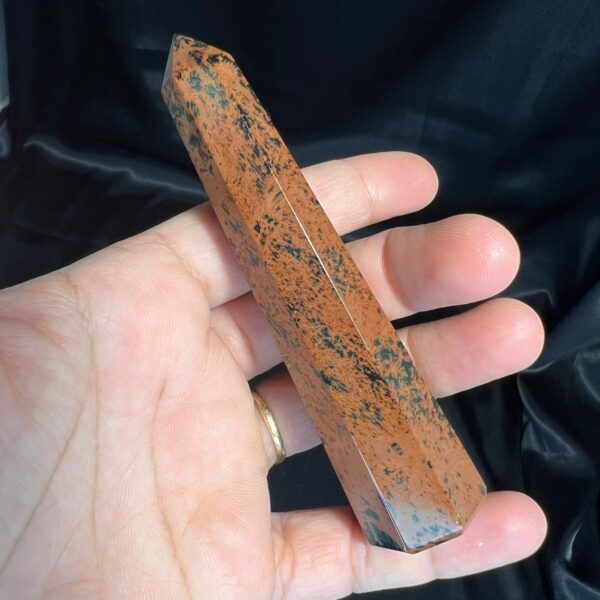 Mahongany Obsidian Point