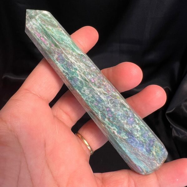 Ruby Fuchsite Point