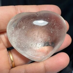 Clear Quartz Heart