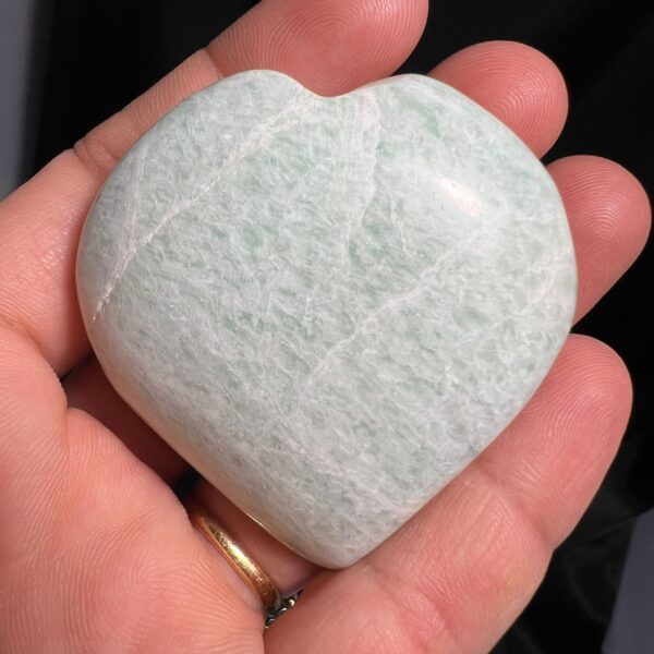 Amazonite Heart