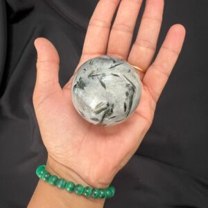 Tourmaline with Quartz Sphere