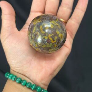 Fruit Jasper Sphere
