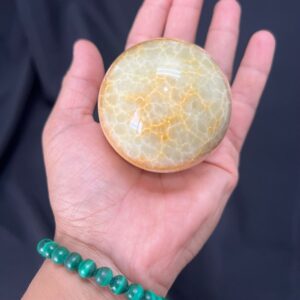 Banded Green Calcite