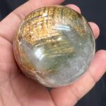 Garden Rutilated Quartz Sphere