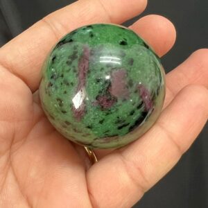 Ruby Zoisite Sphere