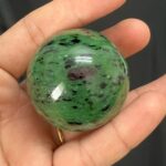 Ruby Zoisite Sphere