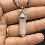 Rose Quartz Point Pendant