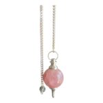 Rose Quartz Round Pendulum
