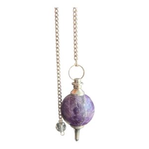Amethyst Round Pendulum