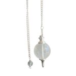 Clear Quartz Round Pendulum