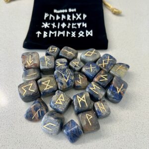 Sodalite Runes Stones