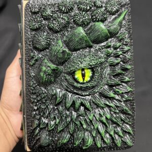 3D Embossed Dragon Eye Journal/ Notebook