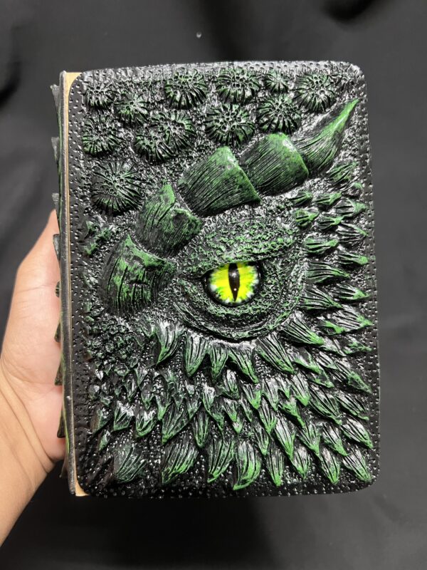 3D Embossed Dragon Eye Journal/ Notebook
