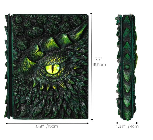 3D Embossed Dragon Eye Journal/ Notebook
