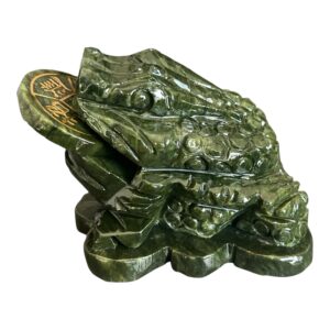 Large Jade Money Frog