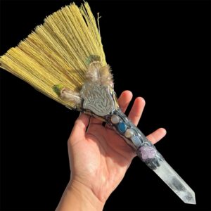 Clear Quartz Big Broom